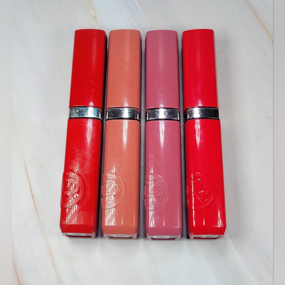 L'oreal Infallilble Laque Resistance Liquid Lipstick Bundle NEW!